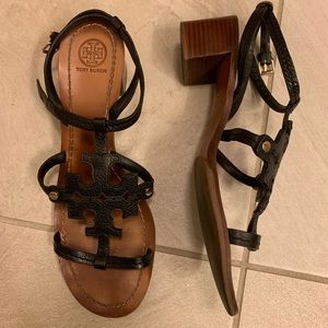 Tory Burch Black Chandler Sandal 10.5